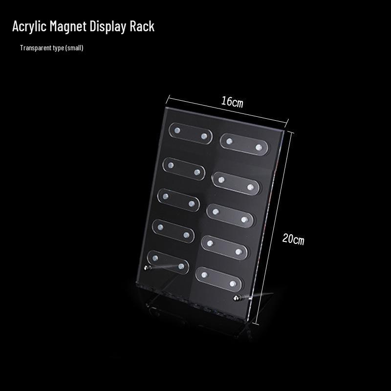 Japanese Style Marble Pattern Nail Art Display Stand with Magnetic Detachable Board