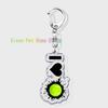 Classic Sports I Love Tennis Keychains for Accessories Bag Hobby Bike Car Keyrings Jewelry Friends Father Boyfriends Gifts