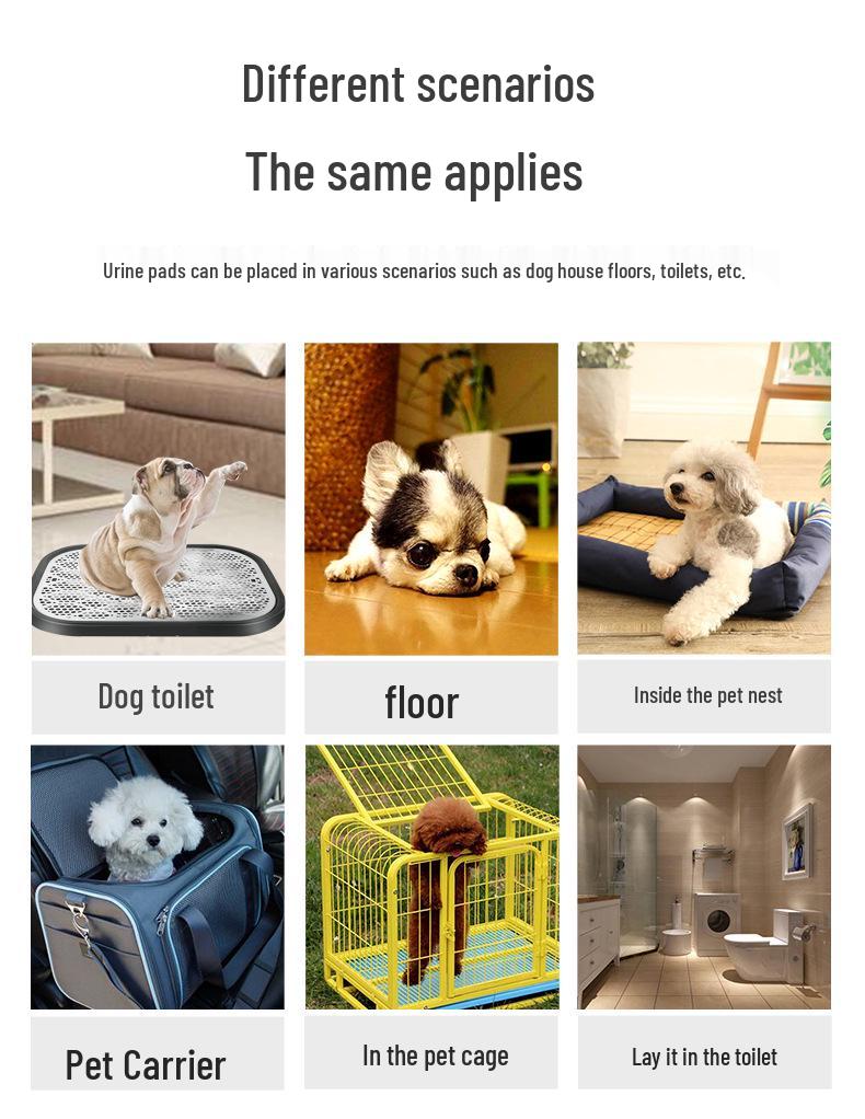Deodorizing Thickened Dog Pee Pads - Disposable Absorbent Pet Potty Pads