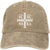 IC XC NIKA Eastern Orthodox Cross Christian Baseball Cap Adjustable Cotton Dad Hat Casual