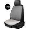 Car Driver Side Seat Cushion,Winter Universal Full Back Seat Cover for Car,Easy To Install(Grey Suede,1 Pcs)