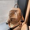 High-end Fashion Backpack Female New Student Class Commuting Schoolbag Large Capacity Travel Backpack