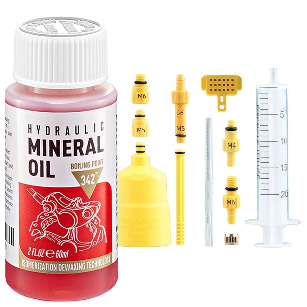 

High Performance Bike Brake Mineral Oil - 60ml/2oz - Ideal for Shimano and Tektro Hydraulic Brake Systems