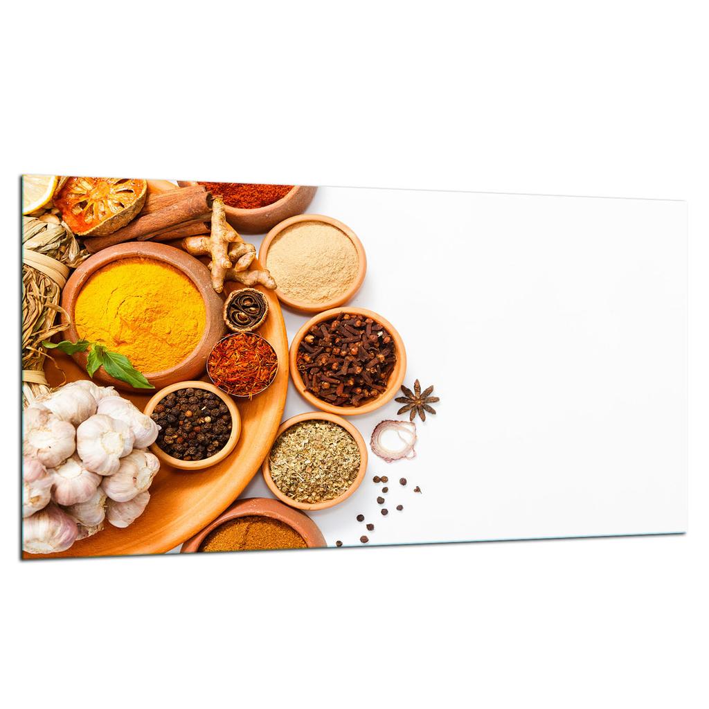 GLASS PROTECTIVE PLATE FOR STOVE 90x52 SPICES