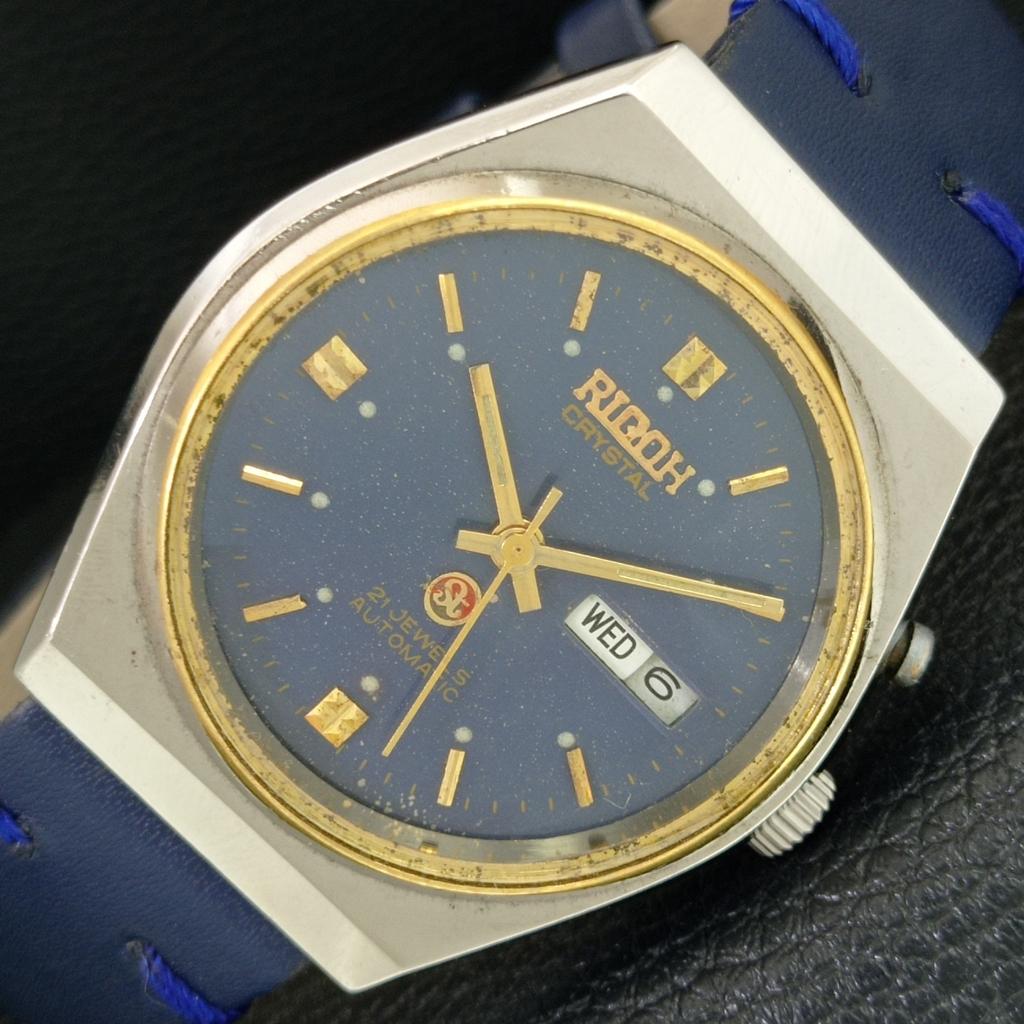 

VINTAGE RICOH R31 AUTOMATIC JAPAN MENS ORIGINAL DIAL WATCH a707985-1