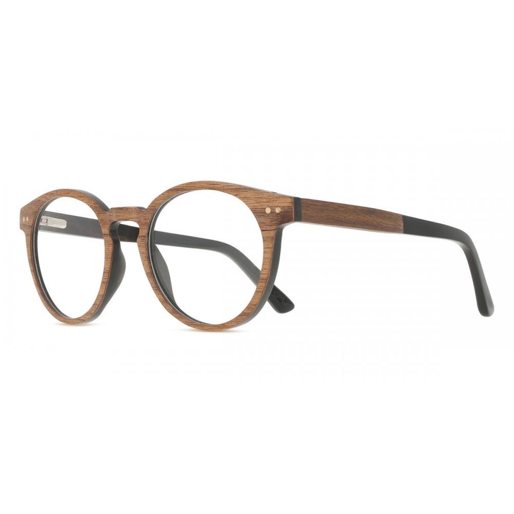 Oh My Woodness Larch Luxe Ws001 Rx H06 21 Unisex Eyeglasses