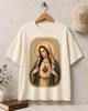 Vintage Mary Religious T-Shirt – Christian Faith Tee