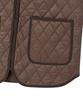 Beyond Closet 1Lp Patch Point Quilted Vest Brown