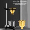 High Accuracy Brasses Construction Viscometer Flows Cup Ensuring Long Terms Accuracy for Viscosity Measurement Use