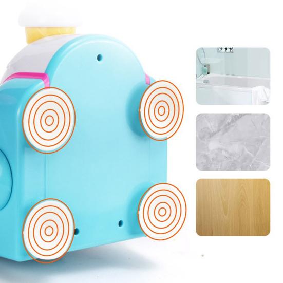 Ice Cream Bubble Bath Toy for Toddlers Bath Bubble Machine with Foam Maker Ice Cream Pretend Play Set Bathtub Toys for 3-8 Years Old Boys Girls