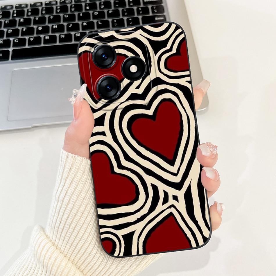 For Tecno Spark 10 10C Spark 10 Pro Elegant Printing Soft Silicon Case For Tecno Spark10 10 C 10Pro Lens Protective Phone Cases