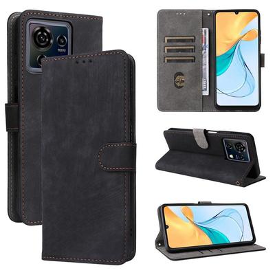 Flip Cover for ZTE Blade V50 Vita PU Leather Phone Case Full-Body Protection Shockproof with [RFID Blocking]