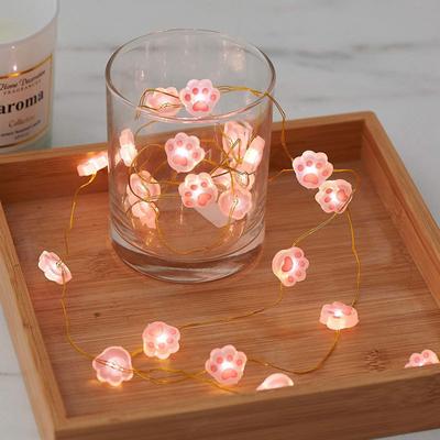 Thanksgiving Christmas Wreath LED Copper Wire Light String 1 Meter