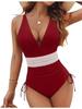 One Piece Swimsuit Women Tight Sexy High Waist Swimwear Bikini Fashion Elegant Beach Vacation Swimwear