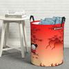 Laundry Collector Pucca Mouse Pad Ecpuezpvoei Foldable Laundry Basket Large Storage Baby Washing Basket Home Organizer