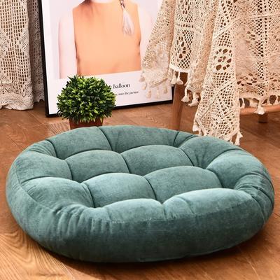 Large Floor Seat Cushion Thickened Tatami Floor Chair Seat Pillow Pad Tufted Round Square Big Pillows Chair Pad Ottoman Poufs