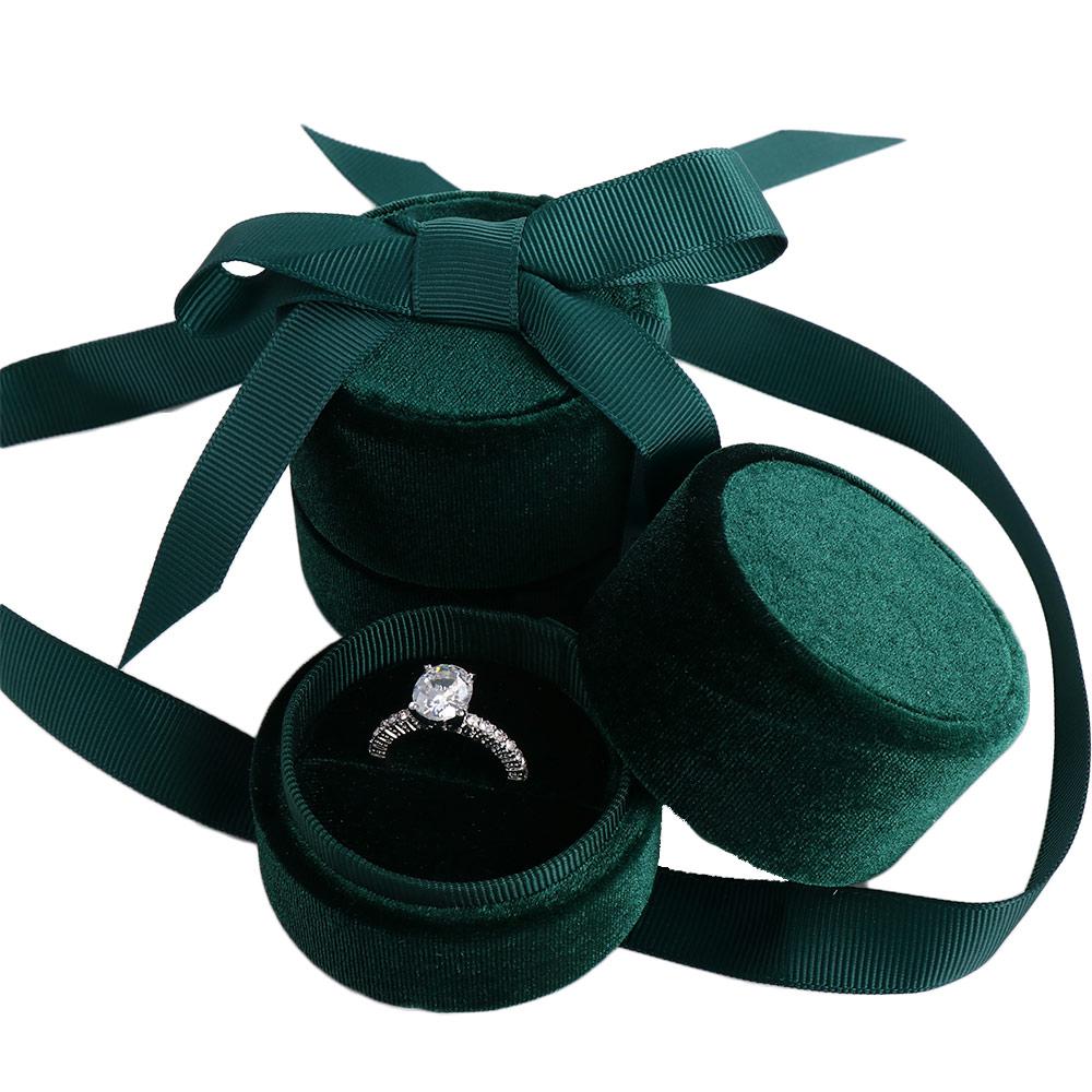 Wedding Velvet Engagement  Ring Jewelry Display Jewelry Box Displays Box Fashion Accessories