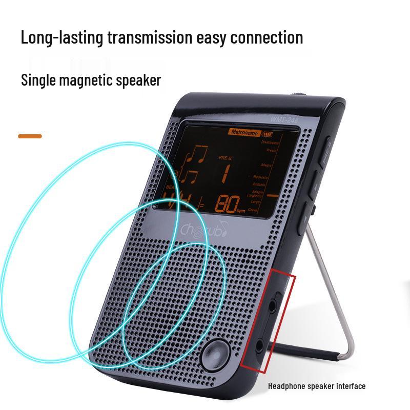 Little Angel WMT248 Universal Electronic Metronome for Piano, Saxophone, Violin, Guitar, and Drums