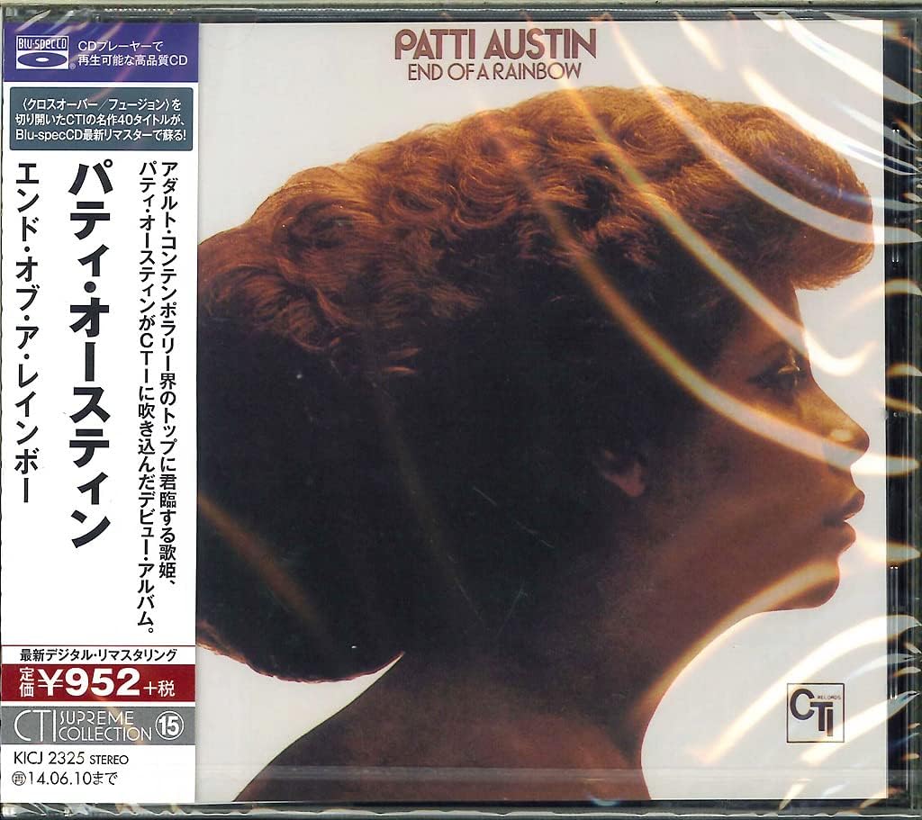 

CD PATTI AUSTIN - End of a Rainbow KICS2325 Japan ObiSoul/Funk Used