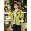 Right European Style Boys' Mountain Jacket 25 Autumn New Outdoor Style Color-Blocking Zipper Waterproof Hooded Windproof Children's Clothing