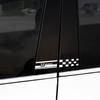 2PCS Car Styling Column Decals Window B Pillars Decorative Stickers For Honda Fit Civic Jazz CITY Accord CR-Z VTEC Vezel Insight