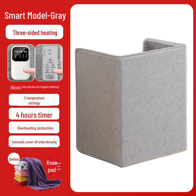 Stille Winter Bureaukachel: 3D Voet- en Beenwarmer