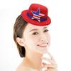 Carnivals Hat with Hair Clip for Independence Day Festival Small Top Hat Patriotic Holiday Party Hat for All Age and Pet