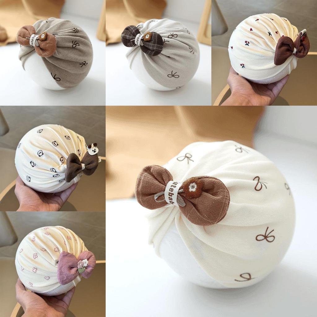 Baby Herbst Winter Schmetterling Schleife Mütze Mit Atmungsaktiver Wärme Für Neugeborene