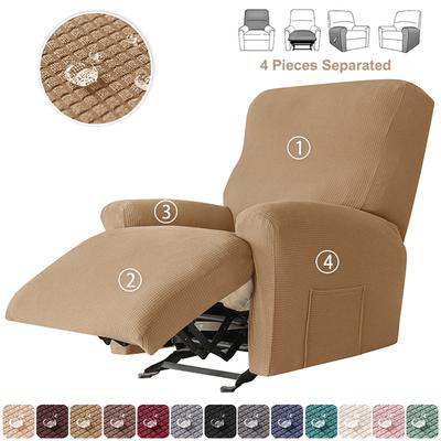 Waterdichte Polar Fleece Fauteuil Bankhoes Woonkamer Luie Jongen Fauteuilhoezen Stretch Spandex Bank Hoeslakens Meubelbeschermer