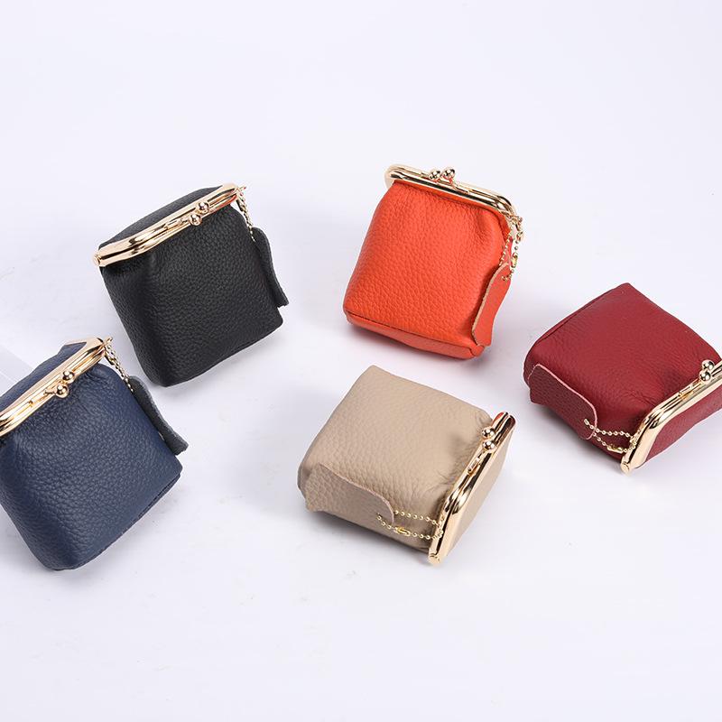 Leather Mini Lipstick Bag Wind Multifunctional Storage Bag