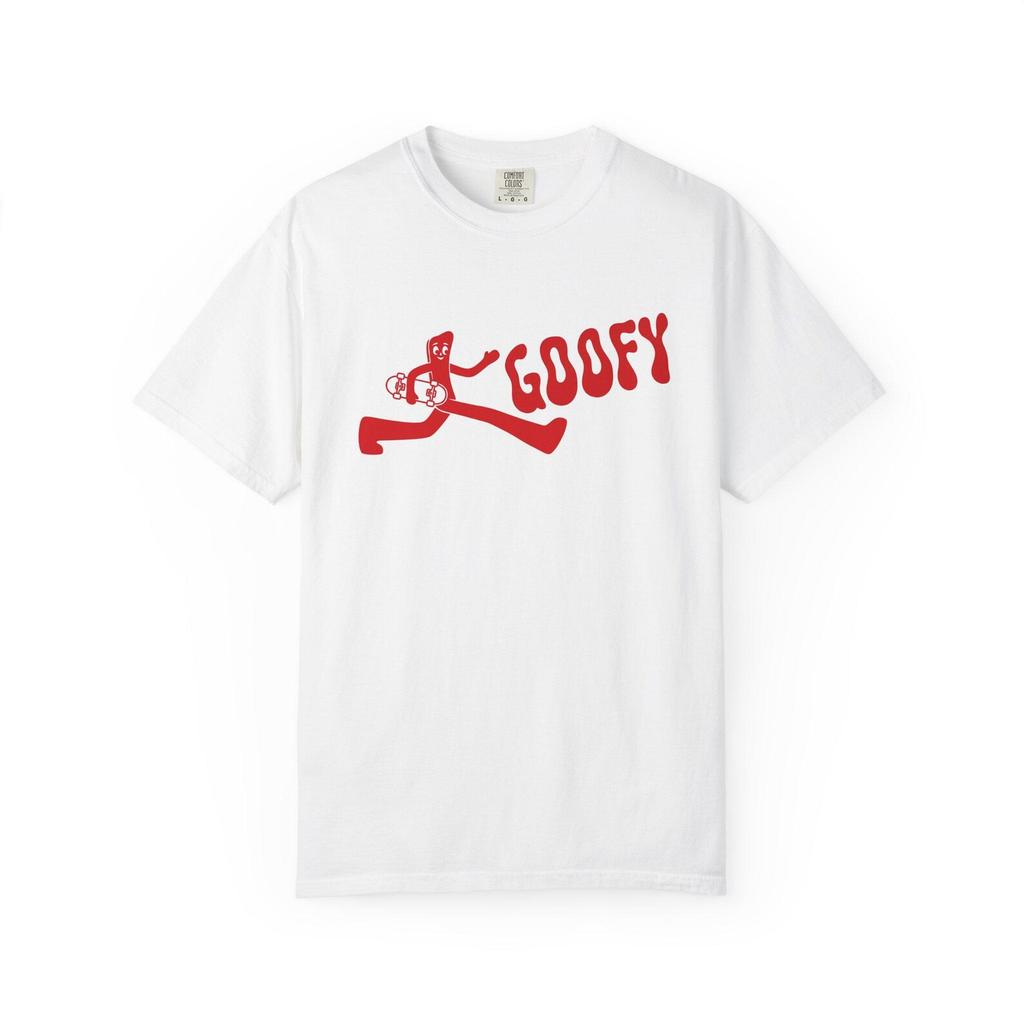 Goofy Foot Character T-Shirt | Retro Red Graphic Tee
