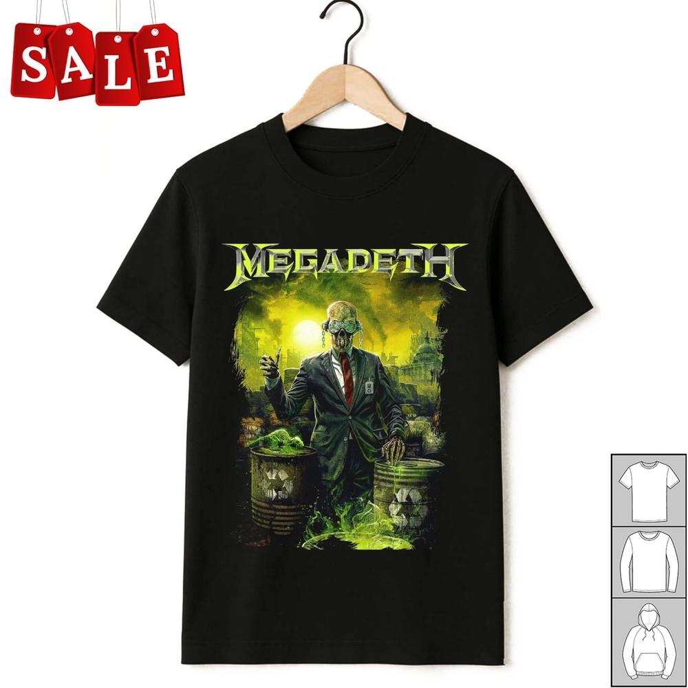 New Megadeth Band graphic Gift For Fans Unisex S-5XL Shirt OS340 Unisex T-Shirt XL