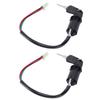 2 Pack 4 Pin Ignition Key Switch Set Universal for 50mL 70mL 90mL 110mL 125mL 150mL 200mL 250mL Dirt Bikes ATVs