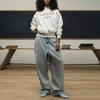 Fear of God Essentials Fleece Relaxed Sweatpant Dark Heather Men Bottoms Grey 130BT244321F