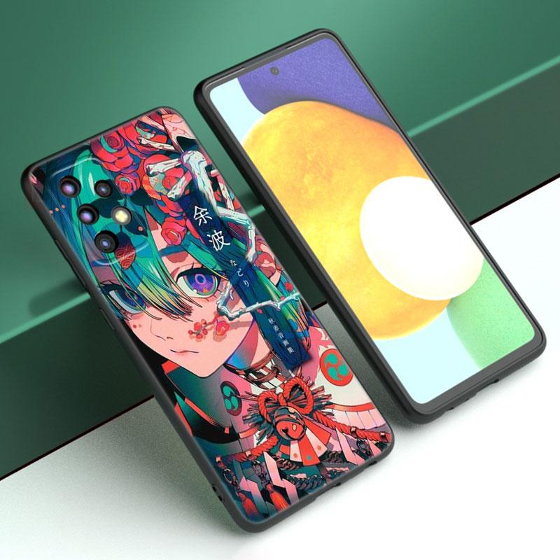 

Чехол для телефона в японском стиле с аниме для Samsung A04 A21 A30 A50 A52 S A13 A14 A22 A23 A32 A53 A73 5G A11 A12 A31 A33 A51 A70 A71 A72 Samsung A73 5G