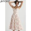 BITCED Summer-inspired Chic and Sophisticated Strapless Dress for Women