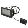 Electric Bike Display Panel Universal ABS Housing 5 Pin Waterproof Interface LCD Display Meter 24V 36V 48V