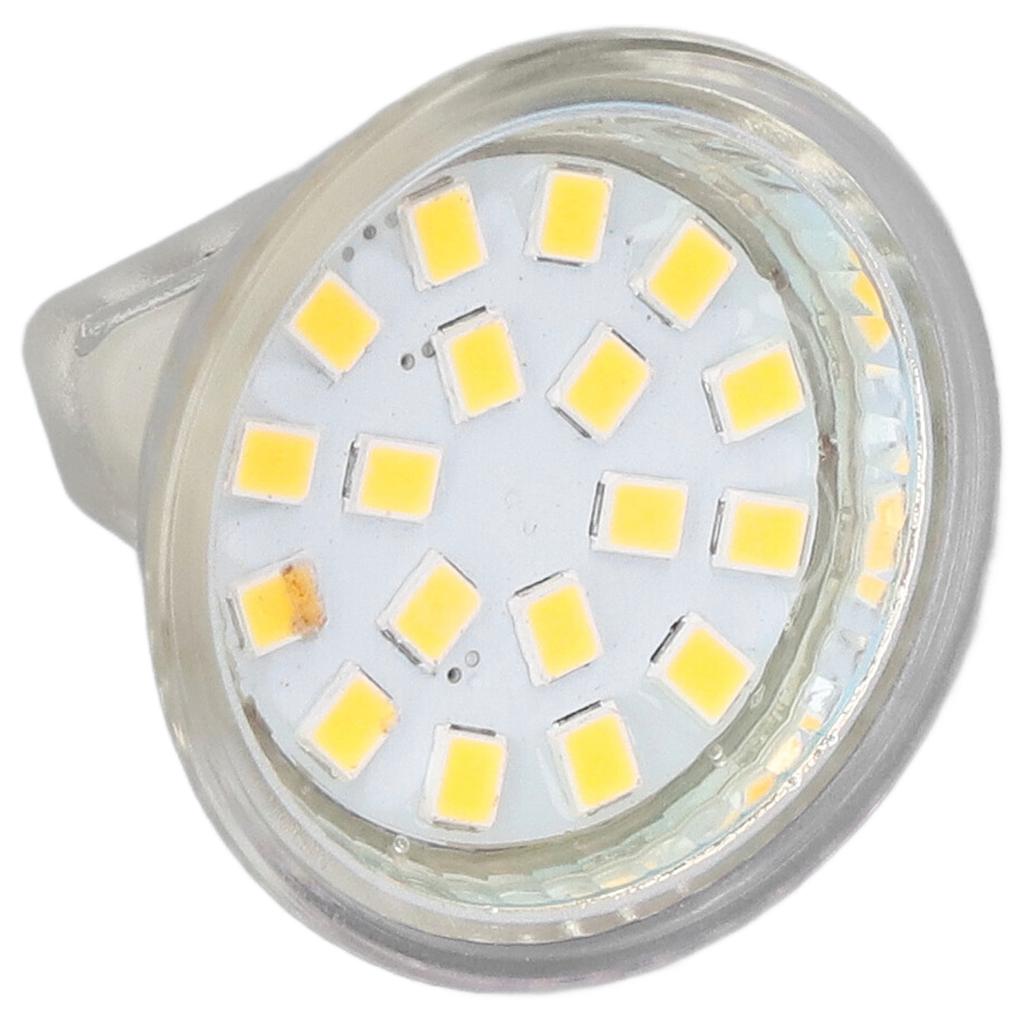 4PCS 18LED MR11 Light Bulb 3W 300LM Double Pin Base Landscape Spot Light Bulb for Living RoomWarm White
