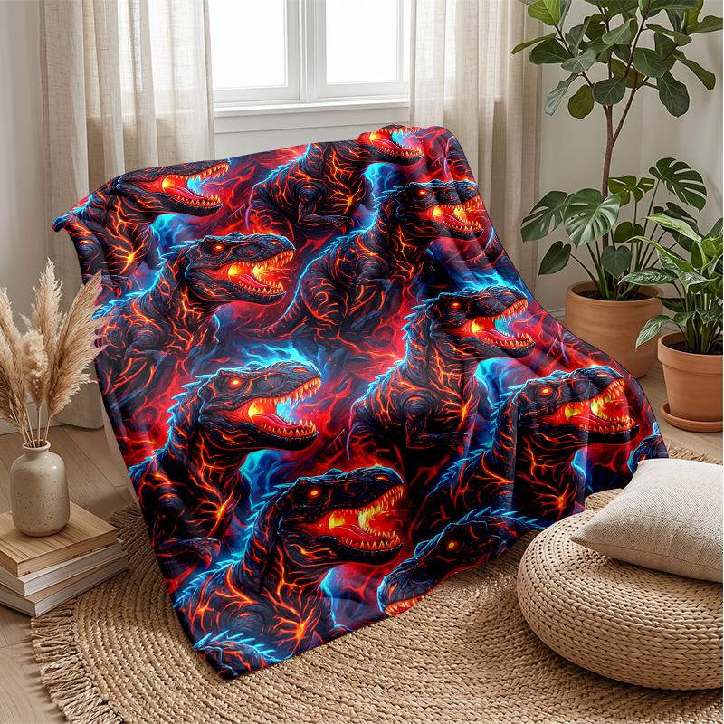 Fantasy Dragon Universe Theme blanket Lightweight Warm Flannel Blanket Decorative Throw Blanket for Home Decoration