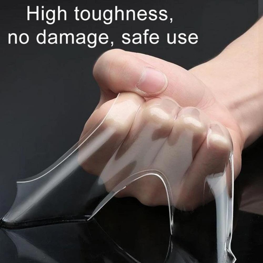 1/2/3/5M Nano Tape Double Sided Tape Transparent Reusable Waterproof Adhesive Tapes Cleanable Kitchen Bathroom Supplies Tapes
