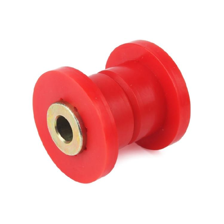 Control Arm Bushing Set for Front Suspension Service, with Flanged Polyurethane Bodies and Metal Center Hardware