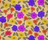 oneOone Cotton Flex Ronchi Fabric Leaves & Flower Quilting Supplies Print Sewing Fabric By The Yard 40 Inch