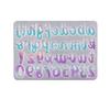 Resin Letter Molds Silicone Number Alphabets Mold DIY Epoxy Resin Casting Mould Keychain Pendant Ornament Jewelry Making