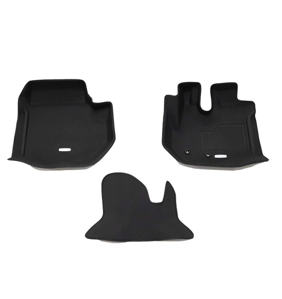 Clazzio Floor Mat 3D Type Front Hiace Van Regius Ace Van Bongo Brony Van 200 Series DX NEW Rubber Type Black / / ET-0238 [5EETA0238K]