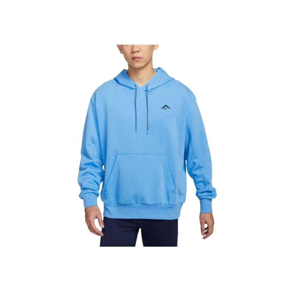 Nike Versatile Hooded Sweatshirt Men Tops Blue HJ3571-412