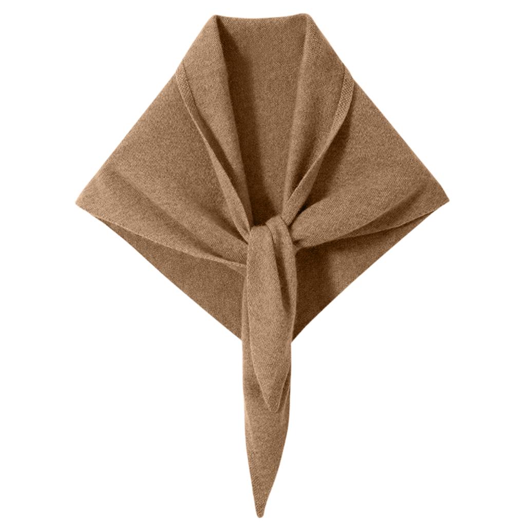Women's Fashion With Wool High-end Sense, Versatile Solid Color, And Knitted Shawl For External Use