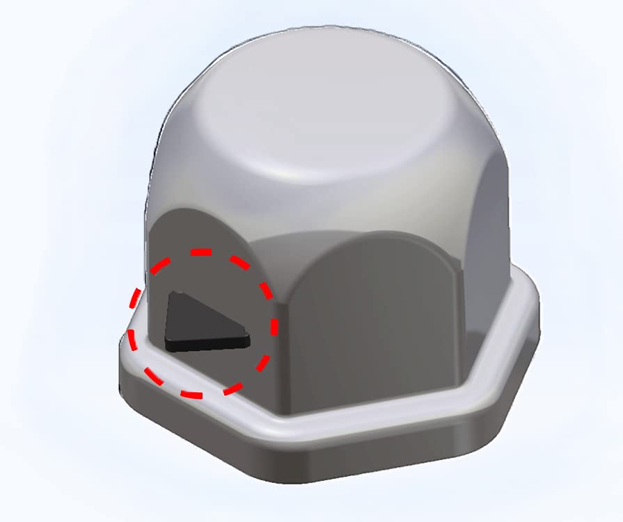 ATS Compatible with ISO Nuts with Looseness Indication Function, Nut