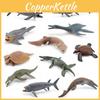 Detailed Plastic Ancient Sea Creature Models With Dunkleosteus And Trilobite For Educational Display