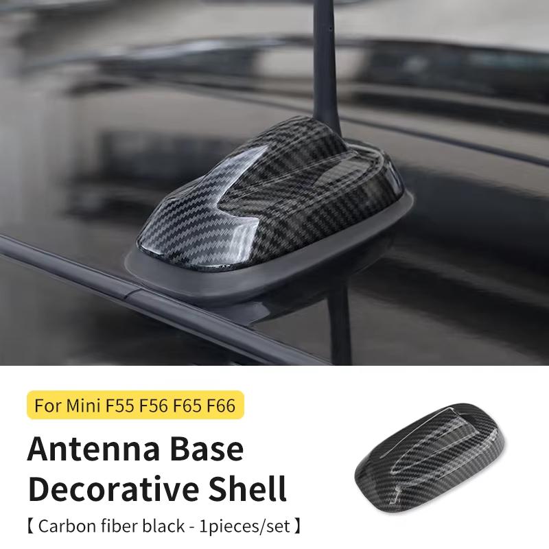 

Car Exterior Trim Antenna Decoration Cover Sticker For MINI Cooper S JCW F65 F66 F56 F55 Car-Styling Accessories