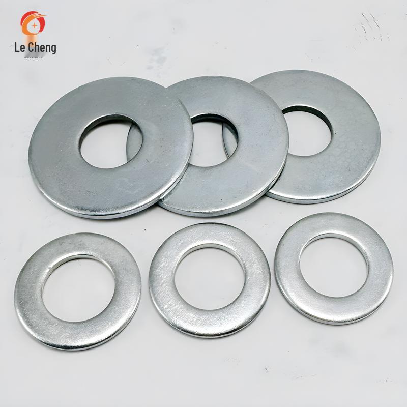 Extra Large Thickened Galvanized Metal Washer: M6, M8, M10, M12, M14, M16 Sizes Available